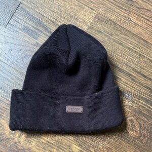 Barbour Classic Black Knit Beanie